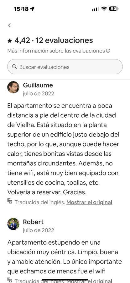 Precioso Atico Duplex En Vielha Para 6 Pax المظهر الخارجي الصورة